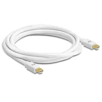 Cabo Mini DisplayPort - Mini DisplayPort DeLOCK 83471 0,5 m branco