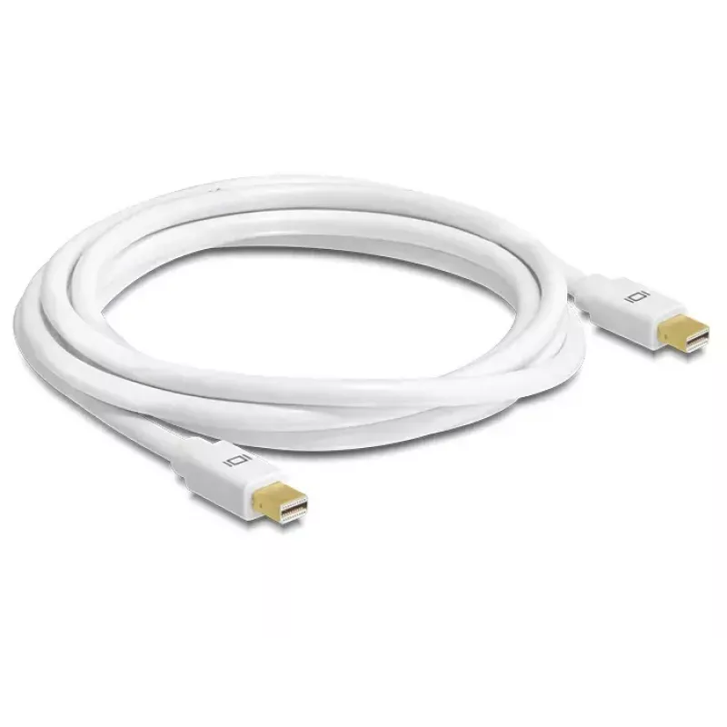 Cabo Mini DisplayPort - Mini DisplayPort DeLOCK 83471 0,5 m branco