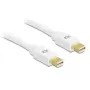 Cabo Mini DisplayPort - Mini DisplayPort DeLOCK 83471 0,5 m branco