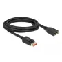Cabo de extensão DisplayPort DeLOCK 87072 3m 8K 60Hz