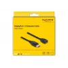 Cabo de extensão DisplayPort 1.2 DeLOCK 4K 60 Hz 1 m