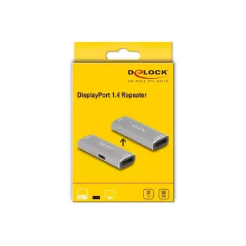 Repetidor DisplayPort 1.4 DeLOCK 8K 30 Hz 20 m