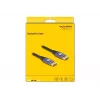 Cabo DisplayPort DeLOCK 8K 60 Hz 2 m roxo metal