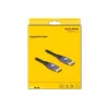 Cabo DisplayPort DeLOCK 8K 60 Hz 3 m roxo metal