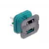 Ficha quádrupla HDMTD DeLOCK para PCB, classe de proteção IP67 IP69K