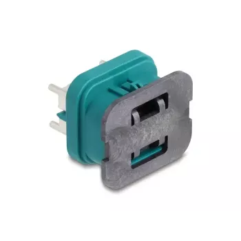 Ficha quádrupla HDMTD DeLOCK para PCB, classe de proteção IP67 IP69K