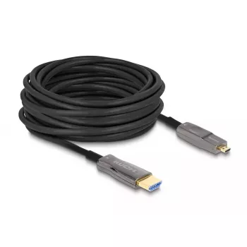DeLOCK Cabo HDMI ótico ativo 5 em 1 8K 60 Hz 10 m