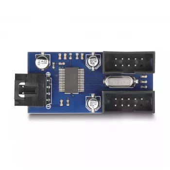 DeLOCK Hub USB 2.0 com pin header 2 portas preto azul