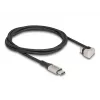 Cabo DeLOCK USB 2.0 USB Type-C macho para macho 180° angular 1 m PD 3.0 60 W