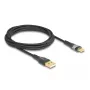 Cabo USB 2.0 DeLOCK Type-A macho para Type-C macho 60W 2m