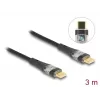 Cabo de dados e carregamento rápido DeLOCK USB 2.0 3 m 100 W