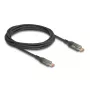 Cabo DELOCK USB Type-C para USB Type-C PD 3.0 100 W dados USB 2.0 2 m com indicador de potência