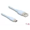 Cabo USB DeLOCK USB 2.0 1 m USB A USB C azul 81222