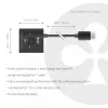 Switch bidirecional DisplayPort 2-em-1 CLUB3D CSV-1009 — 2 saídas DisplayPort, 8K@60Hz, preto