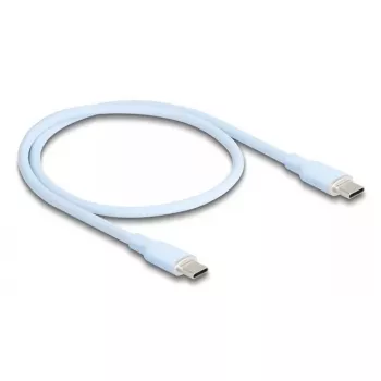 Cabo USB DeLOCK 81233 USB 2.0 0,5m USB C azul