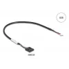 DELOCK 90582 Conversor/Repetidor/Isolador USB 2.0 para RS-232 Série, FTDI FT231XS, verde aço inoxidável