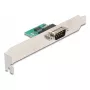 DELOCK 90582 Conversor/Repetidor/Isolador USB 2.0 para RS-232 Série, FTDI FT231XS, verde aço inoxidável