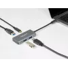 Hub USB DeLOCK Externo USB 10 Gbps USB Type-C Hub 63261