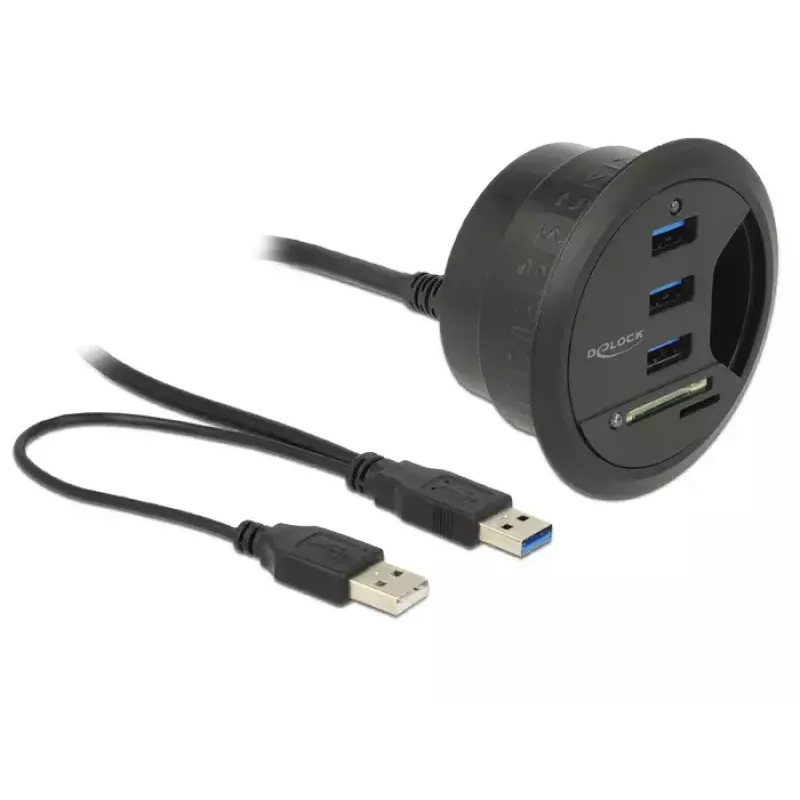Tomada DeLOCK 62869 preto