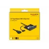 Hub USB 3.2 Gen 1 interno 3,5 polegadas DeLOCK 4 portas preto