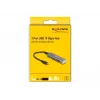 DeLOCK Hub USB 3 Portas 10 Gbps com leitor de cartões SD Micro SD Type-C