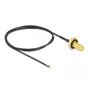 Cabo coaxial DeLOCK 12667 0,5m SMA MHF 4L LK preto