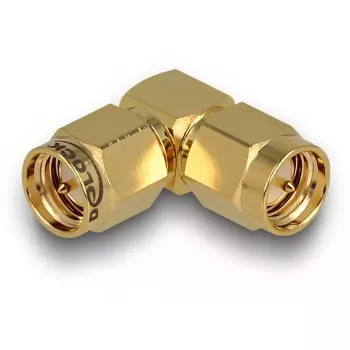 Adaptador de cabo DeLOCK 12020 SMA latão conector 1 SMA conector 2 SMA