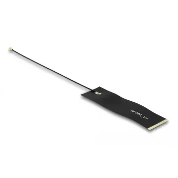 Antena de rádio DeLOCK 12648 1,68 dB 50 Ω comprimento 85 mm largura 20 mm