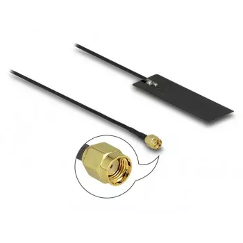 Antena DeLOCK 12649 RP-SMA 4 dBi 2,4 5 GHz 50 Ω