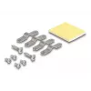 Tomada de rede DeLOCK LSA Cat.6 preto metal plástico 41mm 69mm 26mm