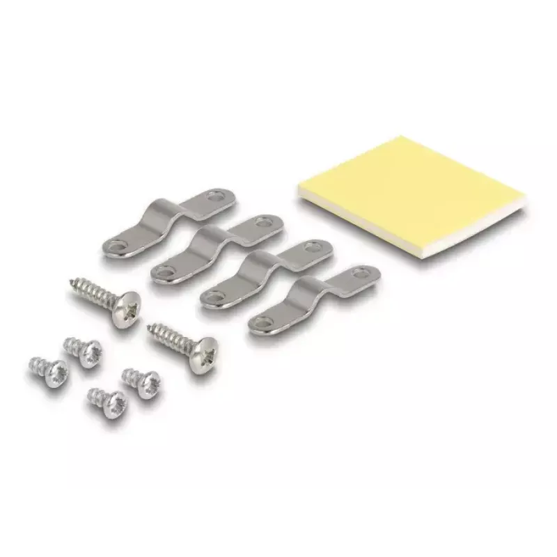 Tomada de rede DeLOCK LSA Cat.6 preto metal plástico 41mm 69mm 26mm