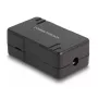 Tomada de rede DeLOCK LSA Cat.6 preto metal plástico 41mm 69mm 26mm
