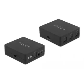 Comutador S/PDIF TOSLINK DeLOCK 63395