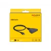 DeLOCK Comutador HDMI 3 x HDMI entrada para 1 x HDMI saída 8K 60 Hz