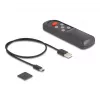 DeLOCK comutador HDMI 5 x HDMI in para 1 x HDMI out, 8K 60 Hz