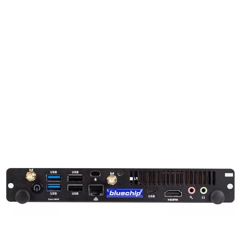 bluechip BUSINESSline OPS11330 processador Intel® Core™ i3-1315U / até 4.50 GHz, Windows 11 Pro, 8 GB DDR4, 500 GB NVMe SSD, Intel® WiFi 6 AX201, Bluetooth 5.2, 1 x Gigabit Ethernet, gráfica Intel® UHD, 7×24h