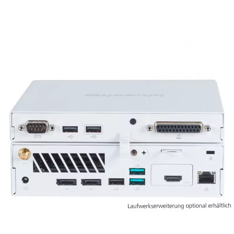 bluechip BUSINESSline S3137 *white* processador Intel® Core™ i3 14100 / até 4,70 GHz, Windows 11 Pro, Intel® B760, 8 GB DDR5, 500 GB NVMe SSD, Intel® Wi-Fi 6E AX211, Bluetooth 5.3, Gigabit Ethernet, gráfica Intel® UHD