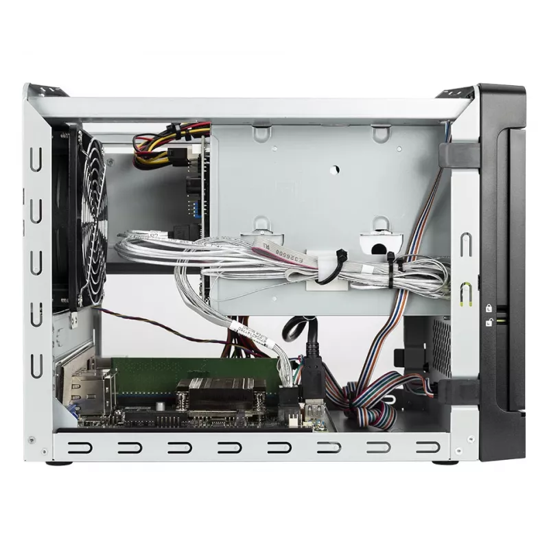 bluechip SERVERline T10302s, 2,2 GHz, C3558, 16 GB, DDR4-SDRAM, 960 GB, Cubo