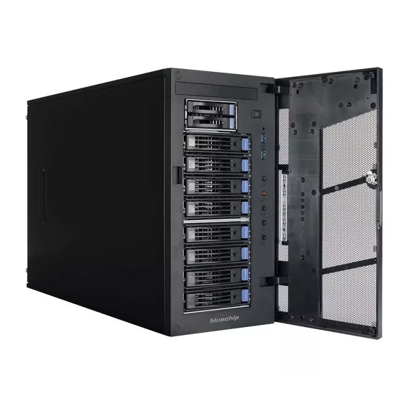 bluechip SERVERline T40322s, 2 GHz, 4410Y, 32 GB, DDR5-SDRAM, 1,92 TB, Torre