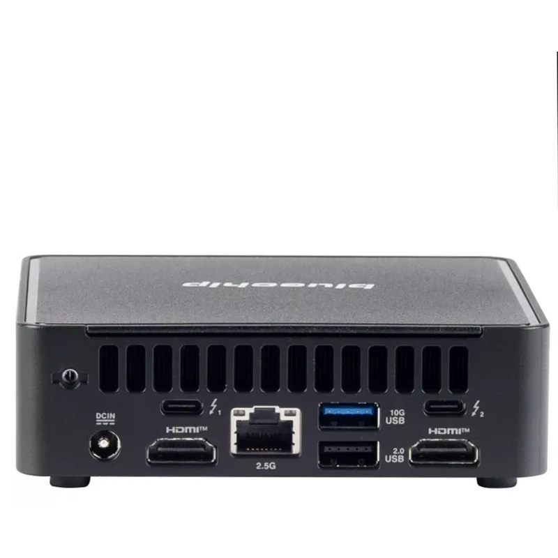 bluechip BUSINESSline M1570 Mini-PC Intel Core 7 240H 16 GB DDR5-SDRAM 500 GB SSD Windows 11 Pro preto