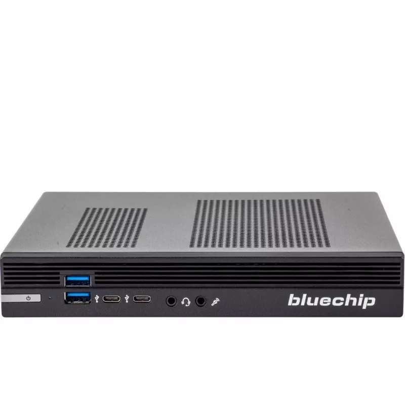 bluechip BUSINESSline S3136 processador Intel® Core™ i3 14100 / até 4,70 GHz, Windows 11 Pro, 8 GB DDR5, SSD NVMe de 500 GB, Intel® Wi-Fi 6 AX201, Bluetooth 5.3, 1 × RJ45 (2,5 Gb/s), gráfica Intel® UHD