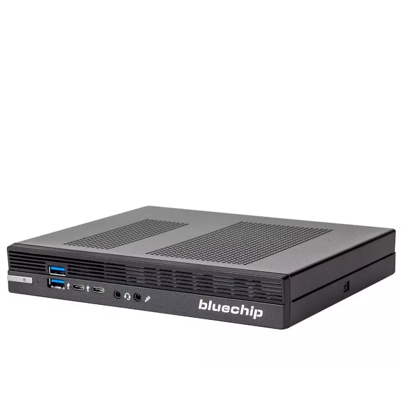 bluechip BUSINESSline S3160 processador Intel® Core™ i5 14400 / até 4,70 GHz, Windows 11 Pro, 8 GB DDR5, SSD NVMe de 500 GB, Intel® Wi-Fi 6 AX201, Bluetooth 5.3, 1 × RJ45 (2,5 Gb/s), gráfica Intel® UHD