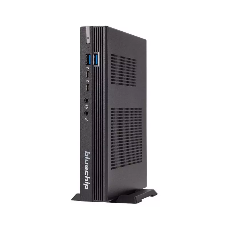 bluechip BUSINESSline S3160 processador Intel® Core™ i5 14400 / até 4,70 GHz, Windows 11 Pro, 8 GB DDR5, SSD NVMe de 500 GB, Intel® Wi-Fi 6 AX201, Bluetooth 5.3, 1 × RJ45 (2,5 Gb/s), gráfica Intel® UHD