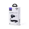 Carregador de automóvel Joyroom JR-CL07 3-em-1 60W com cabo USB-C integrado 1,6 m, preto
