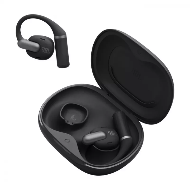 Headset JBL Sense Pro TWS Bluetooth gancho auricular para chamadas e música, 20–40000 Hz, 95,2 g, preto