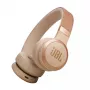 JBL Live 670NC headset sem fios de arco para chamadas/música Bluetooth areia