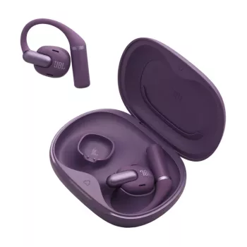 Headset JBL Sense Pro TWS Bluetooth gancho auricular intra-aural 20–40000 Hz base de carregamento USB-C roxo