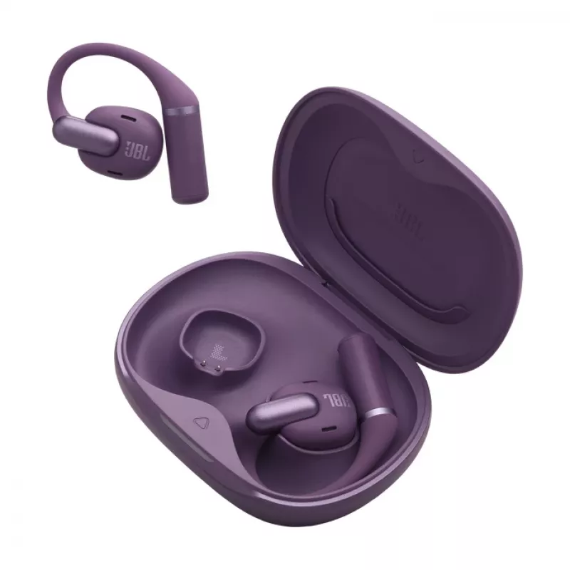 Headset JBL Sense Pro TWS Bluetooth gancho auricular intra-aural 20–40000 Hz base de carregamento USB-C roxo