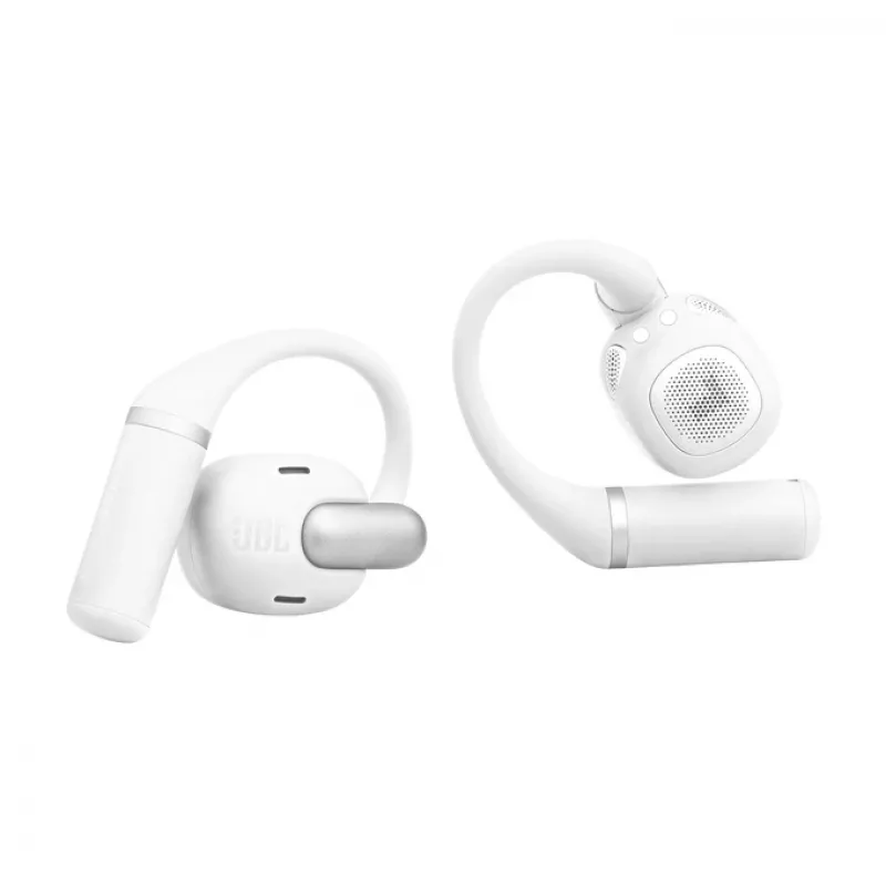 Headset JBL Sense Pro TWS gancho auricular, para chamadas e música, 20–40000 Hz, base de carregamento USB-C, branco