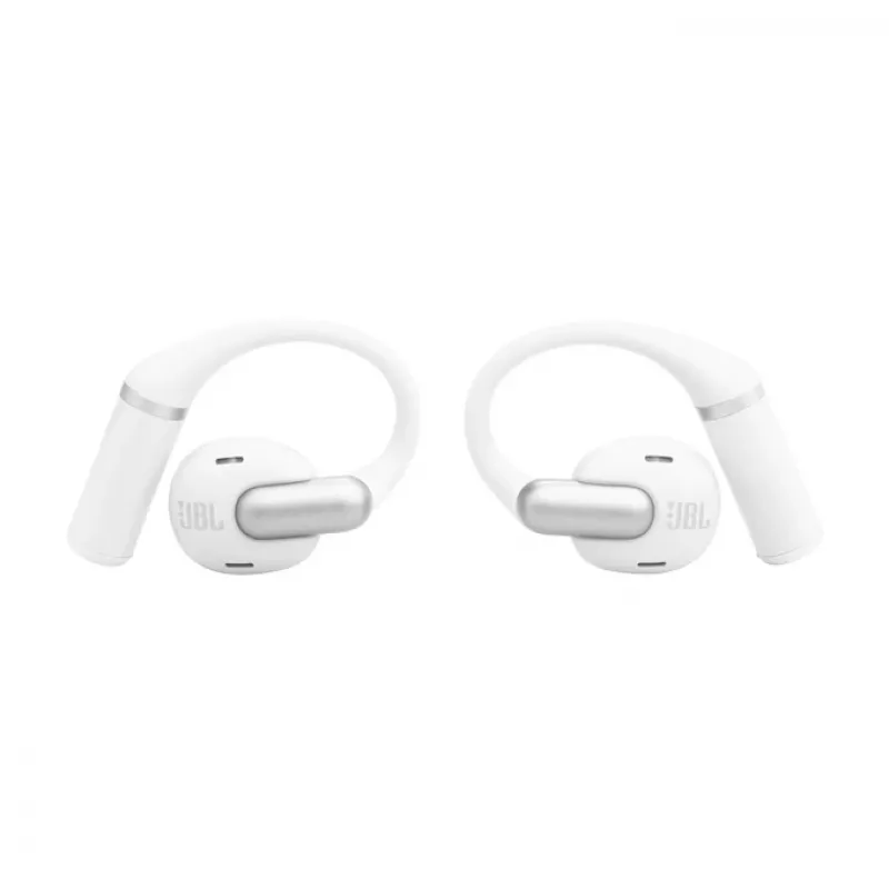 Headset JBL Sense Pro TWS gancho auricular, para chamadas e música, 20–40000 Hz, base de carregamento USB-C, branco